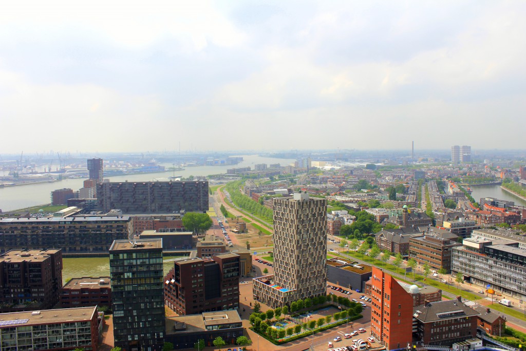 Ausblick Euromast Rotterdam