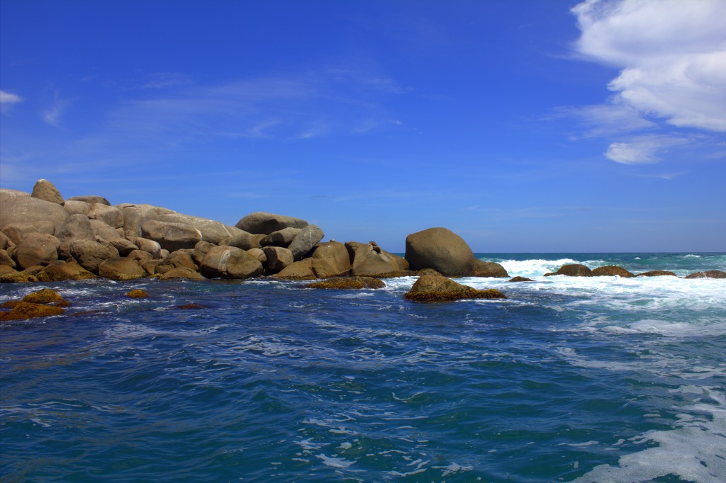 Südaustralien Steine im Meer3